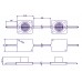 Modulo led per bifacciale 12v 1.2w Modulo led per bifacciale 12v 1.2w
